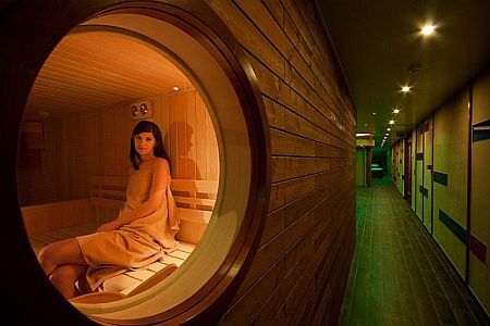Mercure Hotel Magyar Kiraly - sauna for a wellness weekend in Szekesfehervar