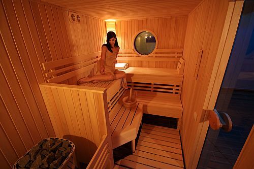Accommodation in Szekesfehervar - sauna in Hotel Magyar Kiraly