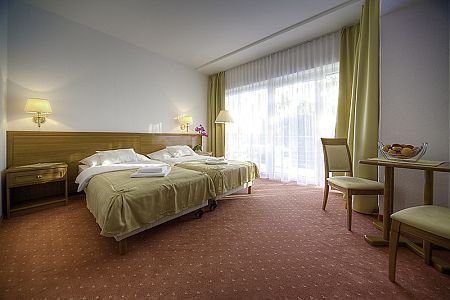 Free double room in Ket Korona Wellness and Conference Hotel in Balatonszarszo - free rooms at Lake Balaton