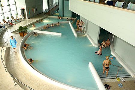 Hotel Saliris thermal pool in Egerszalok for wellness weekend