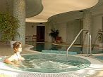 Jacuzzi in the wellness section of Szepia Bio Art Hotel - 4-star wellness hotel in Zsambek