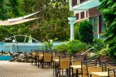 Danubius Health Spa Resort Sarvar - 4-star thermal hotel in Sarvar - terrace - spa hotel in Sarvar